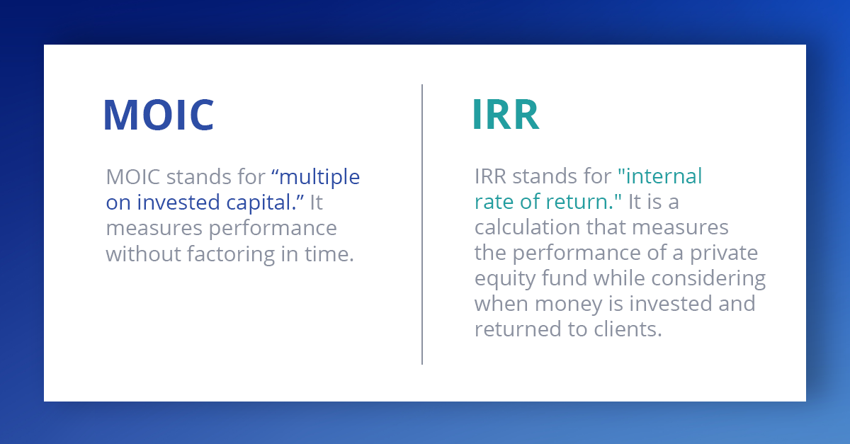 What is the difference between IRR and PME? - PitchBook