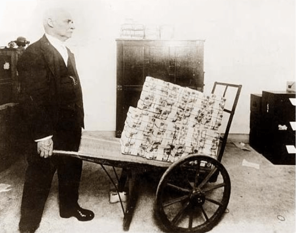 Causes of Inflation: Wheelbarrow Of Money