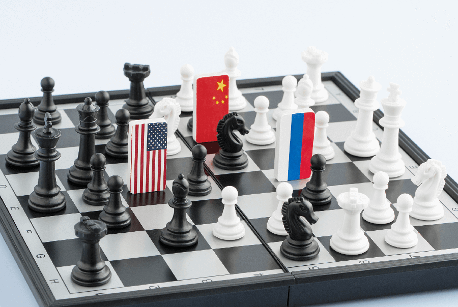Global Supply Chain All Roads Lead To And From China: China, Russia, and the West: A Game of Chess