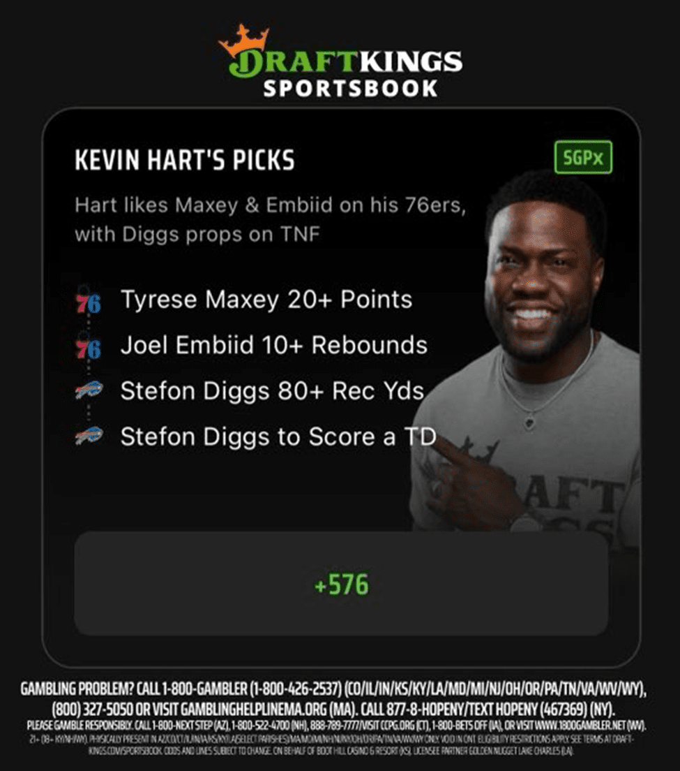 Sports Betting Parlays Are Hit With Fans and House: Celebrity Endorsements Of Sports Betting Parlays