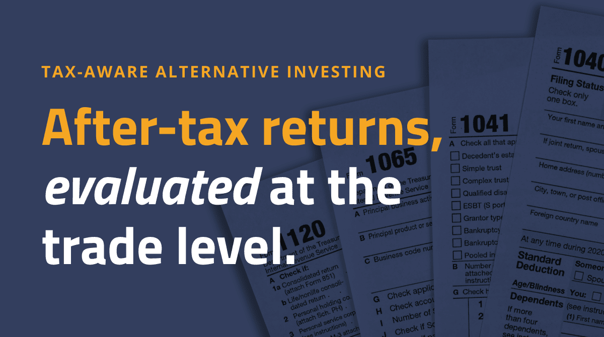 Tax-Aware Alternative Investing